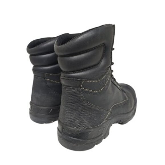 DAKOTA Men's 8'' 877 STEEL TOE STEEL PLATE SAFETY WORK BOOTS Black Size 11M - Picture 3 of 9